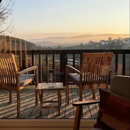 Designer With Gorgeous Eifel Panorama Chalé